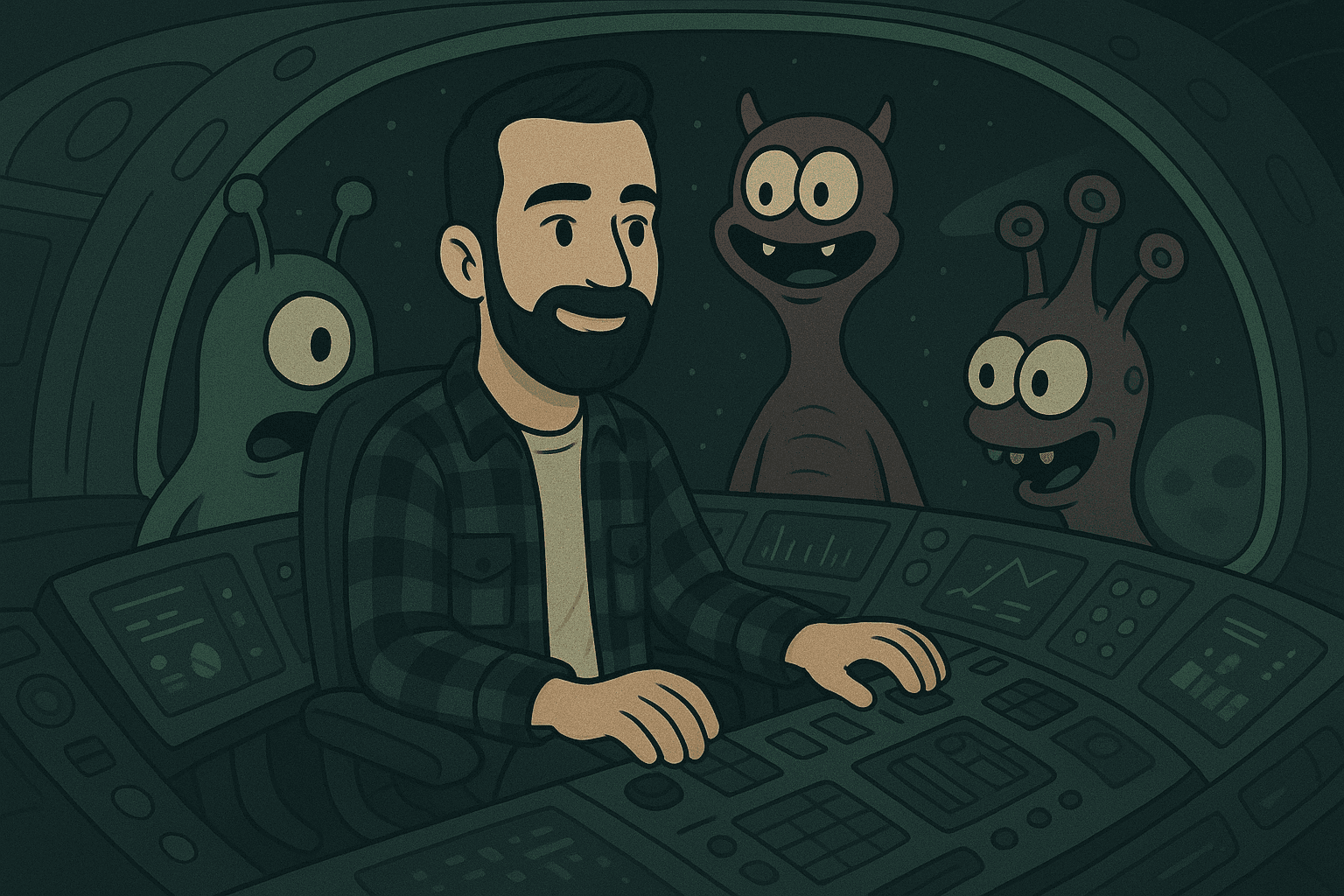Alien Danny (Dark Mode)