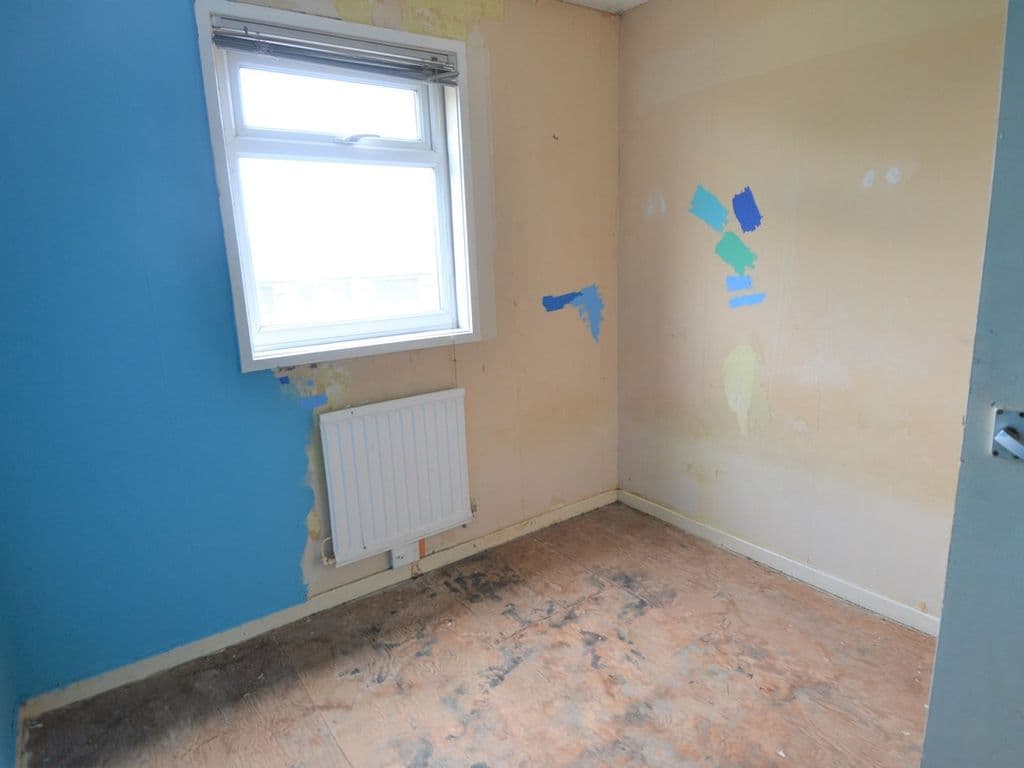 The third bedroom or box-room would later become my office.