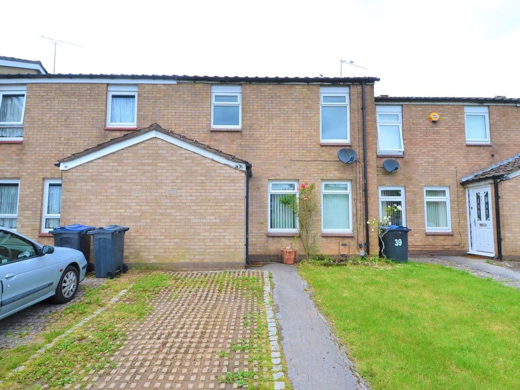 From the original estate agents photos - the outside looks okay but the real horrors lay inside!