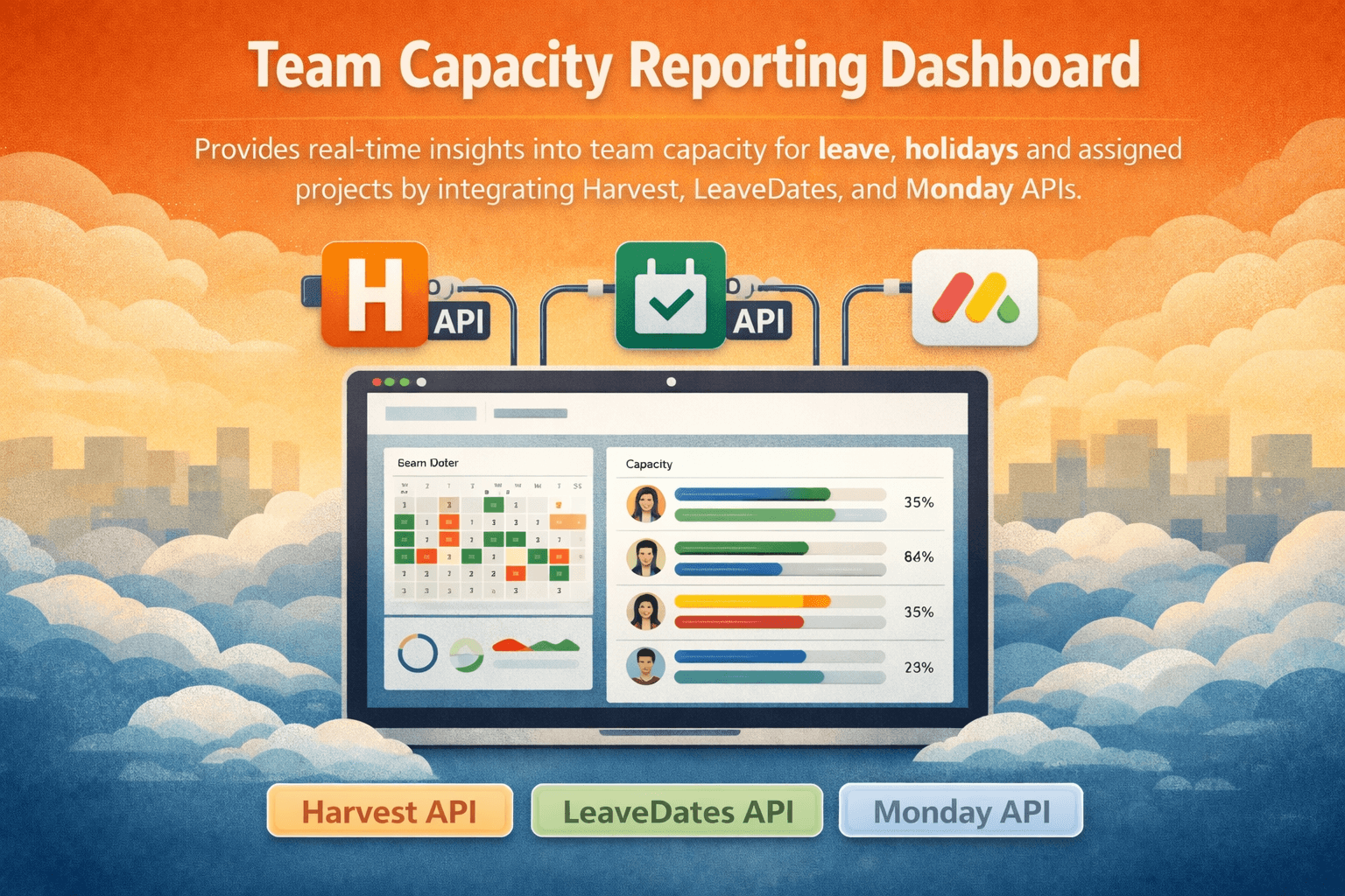 Team Capacity Reporting Dashboard